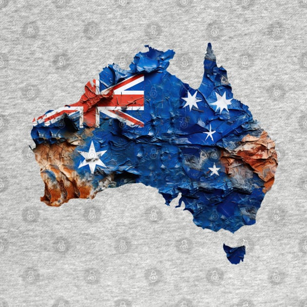 Australia Flag by Micapox